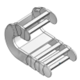 Series 3938 - Crossbars every 2nd link (crossbars removable along the inner and outer radius)