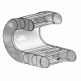 Series 14550 - Crossbars every link - Crossbars removable along the inner and outer radius