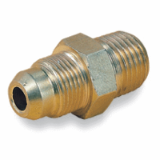 360556 - Nippled Adaptor, Male O/D tube to male taper ISO R thread