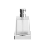 A2012Z - Tabletop soap dispenser with glass container and pump in finishing