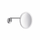 AV058E - Wall-mounted magnifying mirror with jointed arm, Ø 20 cmmirror