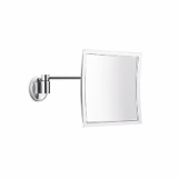 AV058F - Wall-mounted magnifying mirror, with jointed arm, L 20 cmmirror