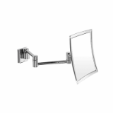 AV058M - Wall-mounted magnifying mirror, double jointed arm, L 20 cmmirror