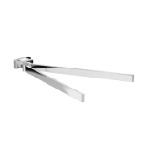 A1815A - Double swing arm towel holder