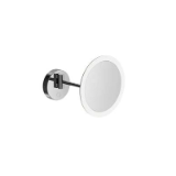 AV1580 - Wall magnifying mirror with jointed arm. Direct connection to the electricity grid. On/off button