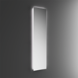 GARDA VERTICAL - Mirror with aluminum frame