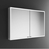 QUATTRO EVO - Specchio contenitore da incasso/semiincasso o esterno. Illuminazione 4 lati