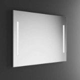 FIUME - Mirror with satinated aluminum frame