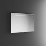 SPALATO EASY RECTANGULAR - Horizontal front led light. RECTANGULAR mirror with resin frame