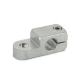 LG - Swivel Mounting Clamps, Aluminum, Type Q, Clamping bore transverse to the swivel axis