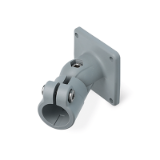 GSF.P - Swivel Clamp Connector Joints, Plastic, Type T, Adjustment with 15° division (serration)