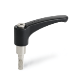 HSK.P - Adjustable Hand Levers for Plastic Clamp Connectors