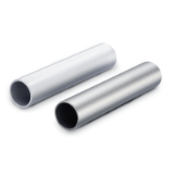 RS - Construction Tubes, round, Aluminum, anodized, natural color, for Tube Clamp Connectors