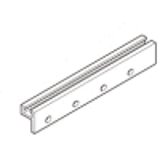 Orthogonal rails with Flange, with holes - Semi order