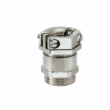 Cable gland with clamping jaw metric