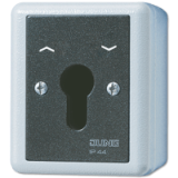 804.28G - Schlüsselschalter, Jalousie-Wendeschalter, 2-pol. (2 Antriebe), 10 AX 250 V ~, IP 44, WG 800