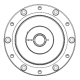 SFP100SCA_14 - Input shaft hole diameter-14