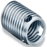 Ensat®-SBD - Thin walled threaded insert, self tapping cutting-bore - for application in plastic