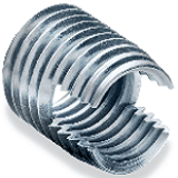Ensat®-SD - Thin walled threaded insert, self tapping - for application in plastic
