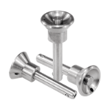 K0364 - Ball lock pins self-locking stainless steel