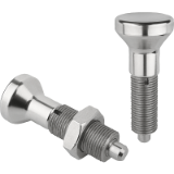 K0634 - Indexing plungers stainless steel, without collar
