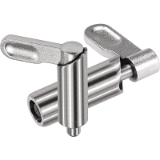 K0640 - Cam-action indexing plungers stainless steel