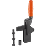 K0067 - Toggle clamps vertical heavy-duty with full holding arm