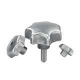 K0151 - Star Grips gray cast iron DIN 6336