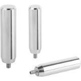 K1000 - Cylindrical grips revolving stainless steel