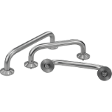 K0215 - Pull Handles stainless steel, with cover plates