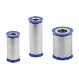 K1822 - Spacer sleeve, stainless steel with seal washer in Hygienic DESIGN