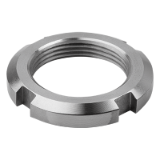 K2059 - Slotted round nuts, steel, DIN 70852