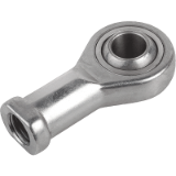 K0721 - Rod ends with plain bearing internal thread, stainless steel DIN ISO 12240-4