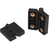 K1005 - Hinges plastic with bushes