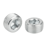 K1129 - Screw plugs with hexagon socket DIN 906, tapered thread