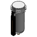 Kondensatbehälter BG4 (H - c) - Futura Serie
