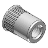 RC ROKS 1.4570 - Blind-rivet nut, knurled shank, type RC