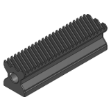 501 592 - 5.3 lifgo linear gear racks hardened & ground with front holes SVZ