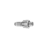 W-4W-FVG_Z - Screw coupling connector - Straight plug, cable collet and nut for fitting a bend relief