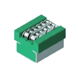 LLP Type double roller chain guide - Roller chain guide