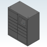 Indoor Low Profile Assembly - Lockers