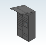 Outdoor Standard Profile Assembly - Lockers