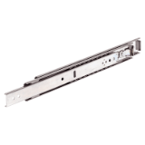 DS 0305 - Slides DS 0305, Width 19.1 mm, to 70 kg, Over Extension, Stainless Steel