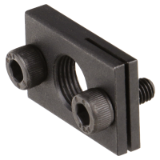 MAE-KSD-REFL-STBR - Ammortizzatore piccolo Accessori: flangia rettangolare, materiale: acciaio brunito