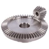 MAE-KR-3.5:1-STAHL - Bevel Gears Made from Steel, Straight-Tooth System, Ratio 3,5:1