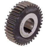 MAE-PSZR-M3-B25-ST-GUS - Precision Spur Gears Made From Steel 16MnCr5, Hardened, with Ground Tooth Flanks, Module 3