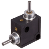 MAE-KRG-HUG-1:1-A - Bevel Gearboxes HUG, Version A, Ratio 1:1, Miniaturised right-angle drives