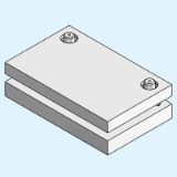 Basi per stampi in acciaio -  standard ISO - 2 piastre- 2 colonne