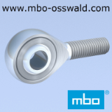 Rod ends DIN ISO 12240-4 (DIN 648) K series maintenance-free version male thread