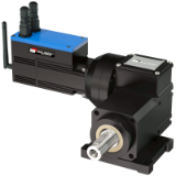 PCEWDBS-S3 - Brushless worm servogearmotor with integrated drive, planetary reduction gear and wireless fieldbus (S3 intermittent duty)